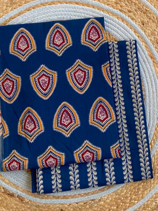 60x60 Cotton Printed Top and Bottom Combo